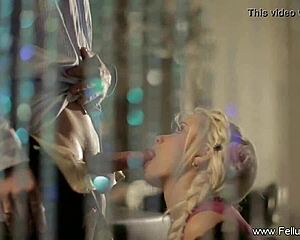 Amazing Secretary Makes Cum Explode With Skilled Hands!