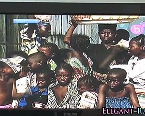 Glamorous babe ass fucked