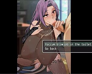 mirenas manor hentai game with rough doggystyle fuck and french kissing.