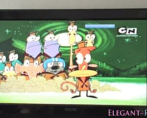 Glamorous babe ass fucked