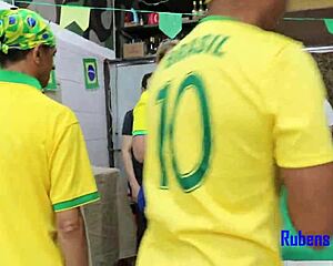 I celebrated the victory in the cabaret and ended up in an amazing orgy