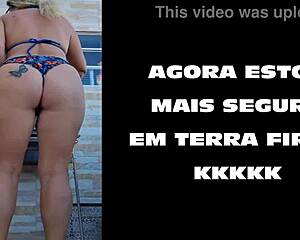 Lisa Aranha Sensualizes and Nearly Falls Off Staircase