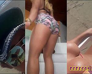 Brazillian Porn Star Estrela Dances Sensually with Tattoos and Fetish Elements