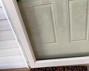 Danni gives sexy stranger blowjob