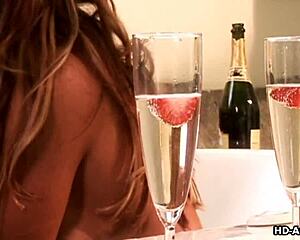 Wild Latina Blonde Mature Uses Dildo for Lesbian Pleasures