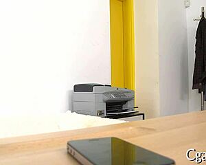 gay guy receives oral service in porn scene