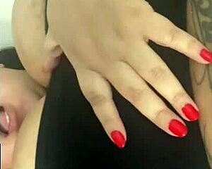 woke up horny and masturbated to orgasm - mary jhuana pussy milf brunette natural tits bbw prostitute pornstar tits