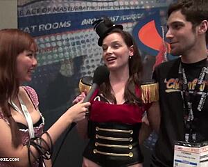 fionna and jimmy's chaturbate video at ae expo 😊