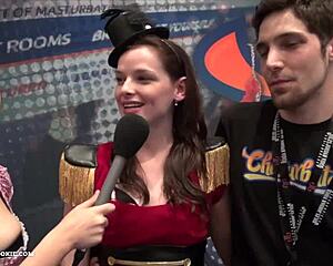 fionna and jimmy's chaturbate video at ae expo 😊