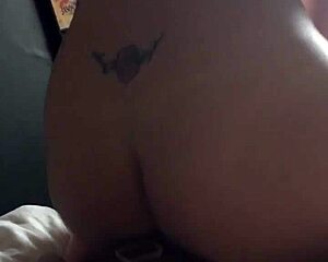 Can You Handle This British Amateur Riding Her Pillow On Ass?