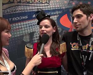 fionna and jimmy's chaturbate video at ae expo 😊