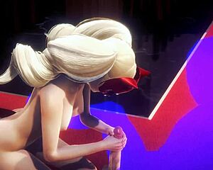 Ann Takamari did japanese anime porn in 3D animation