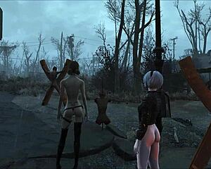 I’m obsessed with Fallout 4 extreme BDSM outfits