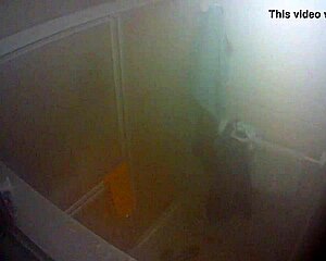 Peruvian domestic employee bathes in amateur video