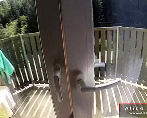 Sexy Blonde Rides Cock In 69 Position, Contrasting Amateur Fun