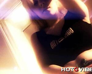 Cutest blonde teen 18+ squirting