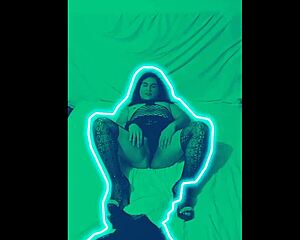 Pamelitha travesti de closet bends over for doggystyle crossdressing session