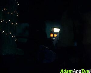 i watch the teenage cutie kissing in socks