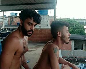 Neighbor And I Risky Bareback On Roof