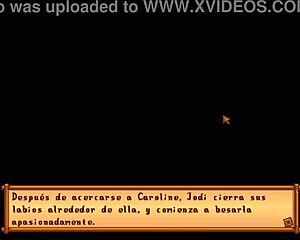 In Xtardew Valley, Jodi and Caroline enjoy the spa in Spanish.