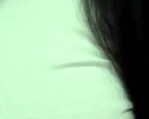 pretty girl shows boobs and gets blowjob