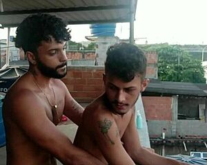 Neighbor And I Risky Bareback On Roof