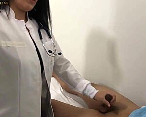 Sexy Doctor Fucks Patient With Giant Cock In Hospital