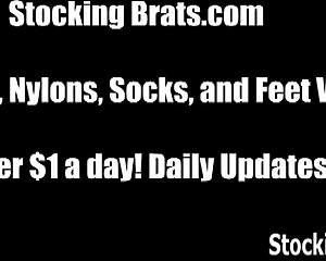 renee and monica getting kinky with lesbian foot fetish fun! 🦶