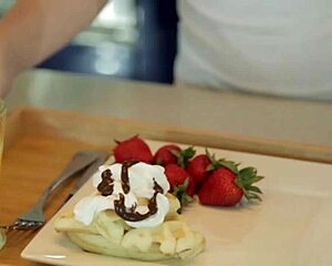 i'm watchin' this blonde babe give a hardcore blowjob, it's so sweet