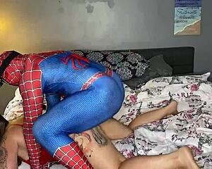 Spidey, are you lost? This cosplay comic adventure is wild! 🕷️