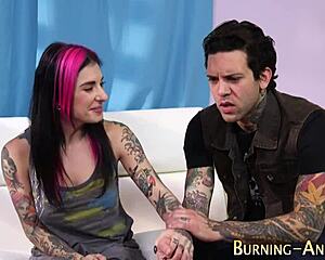 High definition video emo chick gets hardcore anal