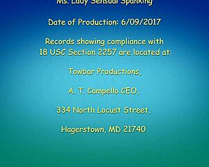 Can You Handle Ms Lady's Sensual Spanking Tease?