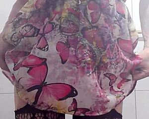 Enjoying a sexy dance performance