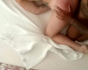 She Bent Over In Doggystyle Commands Interracial Creampie