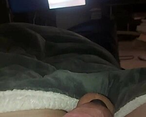 cock solo masturbation session unfolds in intimate detail