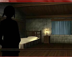 cute anime girl gets rough creampie after fingering