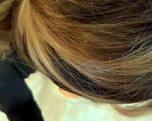 the girl surprised her boyfriend with valentines day sex in stockings