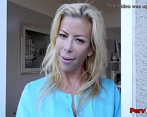 cougar stepmom sucking her stepsons hardcock