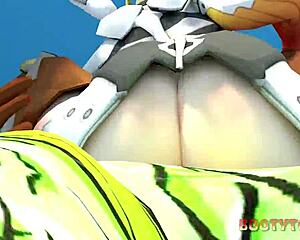 Overpornxxx crafts MERCY'S BIG ASS in 3D cartoon porn with a hard BBC.