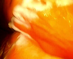 husband films his wife naked taking a shower and shows her big butt and juicy tits