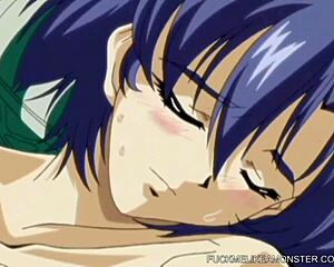 Horny Hentai Babe Rides Monster Cock