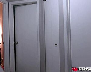 Stepbro begs daisy lynne for a blowjob