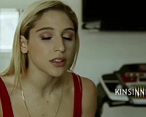 Abella danger kisses stepsis for chores