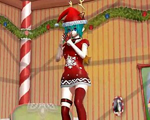 Miki's Cute Xmas Hentai Features R-18 Anime Explicit Scenes