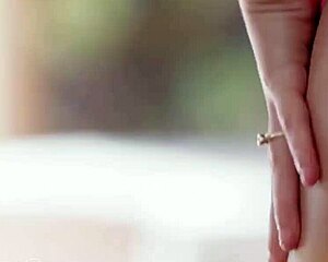 Pretty Natalie Porkman Gets Pleased By Two Rough Cocks