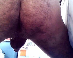 Cuban gay guy uses dildo