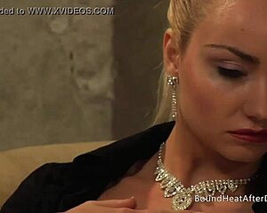 blonde maid, strip for me now, why so shy today?