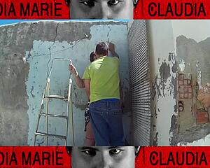 She pulls down her panties so I can lick her big ass and pussy, you sexy fetish babe