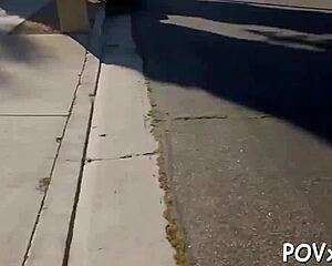 im so excited my hard cock slides into her smooth pussy easily