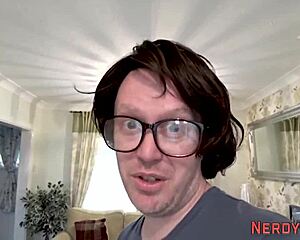 Tricked European Amateur in Lingerie Sucks Cock for First Time in High Definition